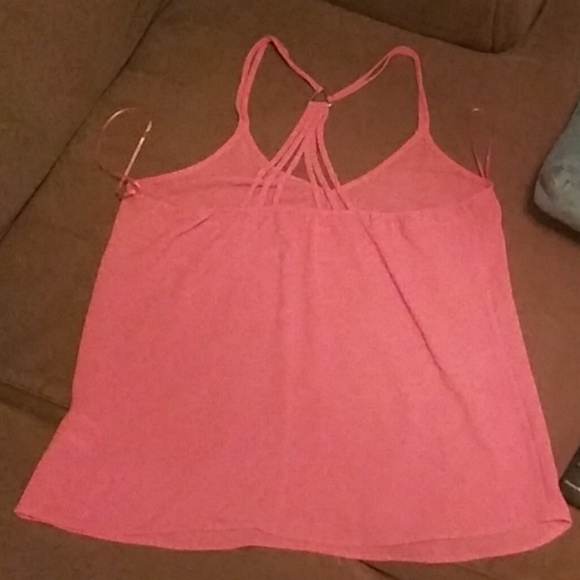 Lily white strappy CORAL tank top - Picture 2 of 2